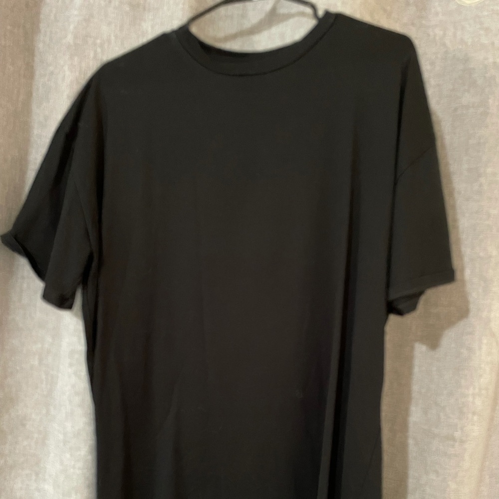 Black T-Shirt Dress